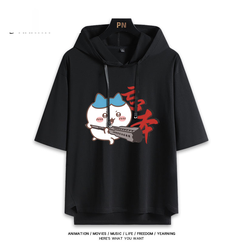 Chiikawa 忘本 連帽短袖T恤-ZUIHANG SHOP