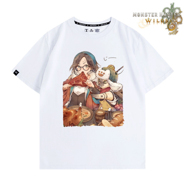 《魔物獵人荒野》第3彈 印花短袖T恤-CASEZONE
