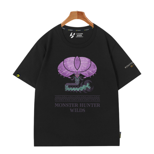 魔物獵人荒野 第2彈 印花短袖T恤-CASEZONE