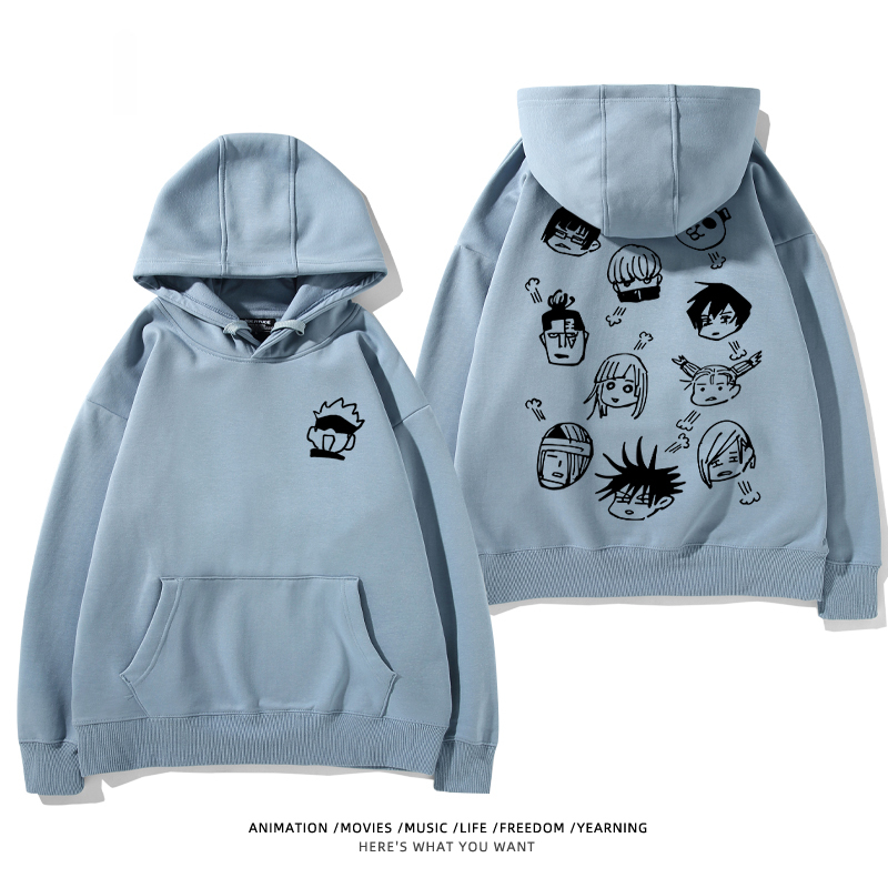 咒術迴戰新款 親子情侶男女款連帽衛衣-ZUIHANG SHOP