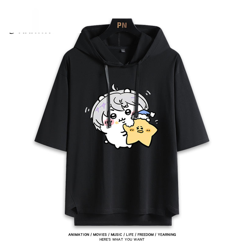 Chiikawa 忘本 連帽短袖T恤