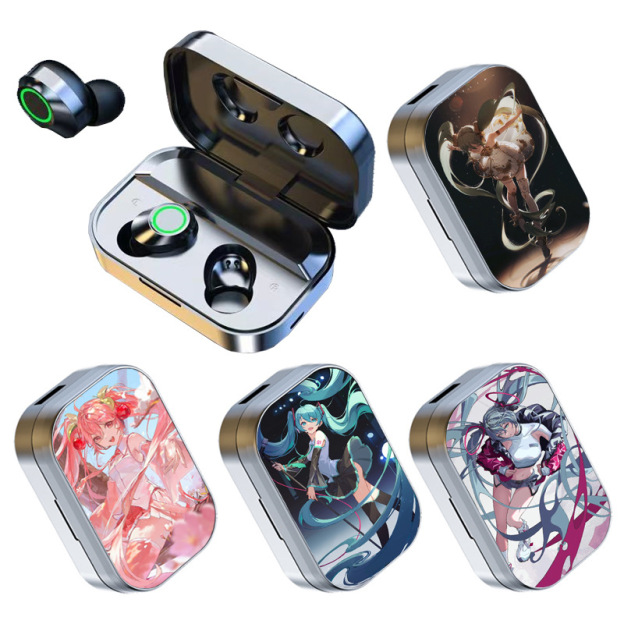 初音未來無線入耳式藍芽耳機-CASEZONE