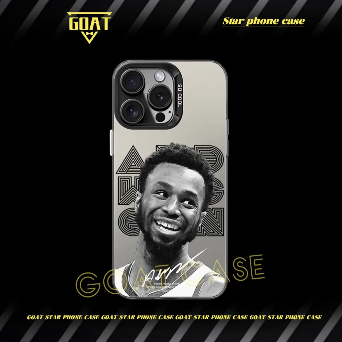 球星頭像｜彩銀球星手機殼-CASEZONE