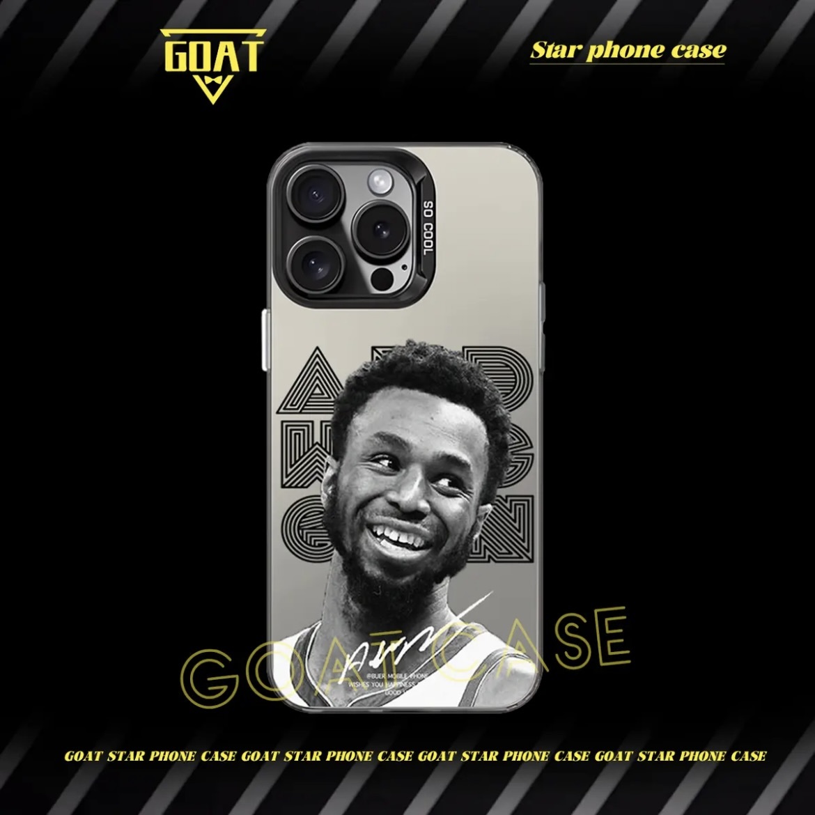 球星頭像｜彩銀球星手機殼-CASEZONE