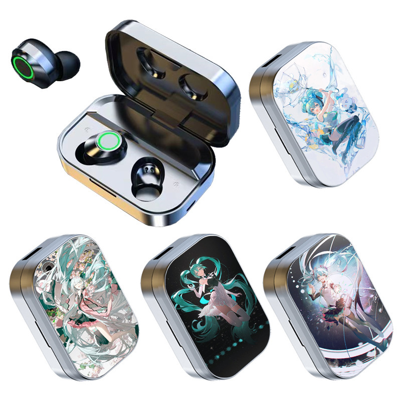 初音未來無線入耳式藍芽耳機-CASEZONE