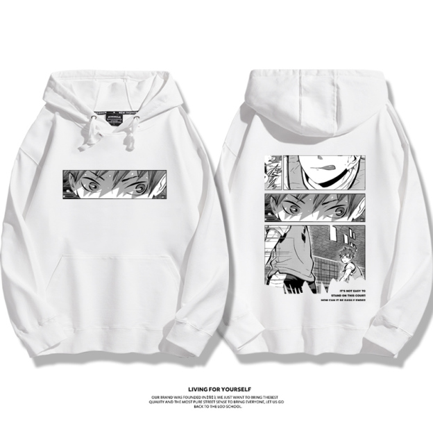 排球少年新款 親子情侶男女款連帽衛衣-CASEZONE