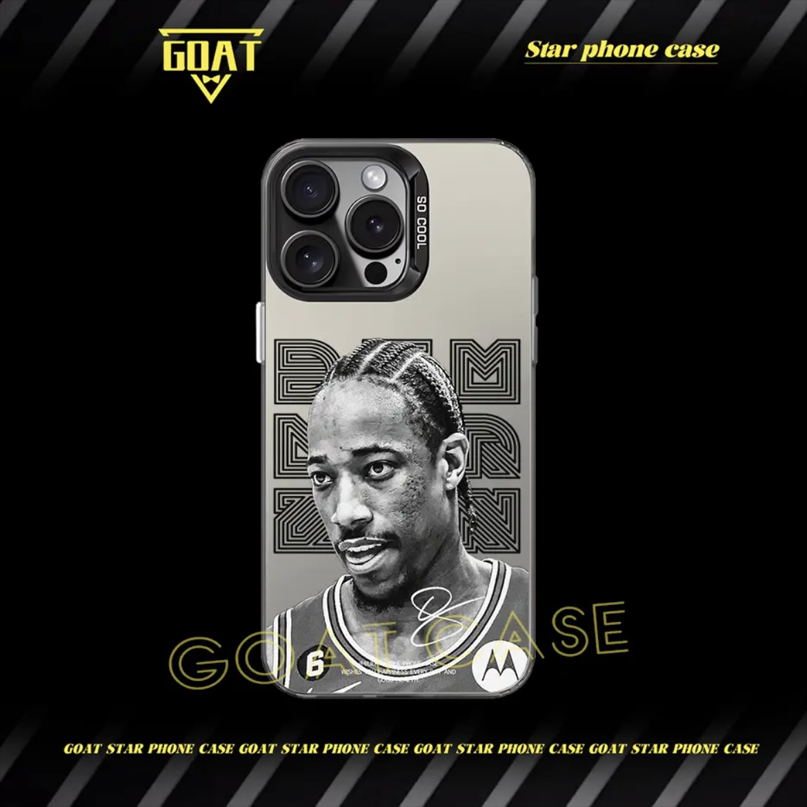 球星頭像｜彩銀球星手機殼-CASEZONE