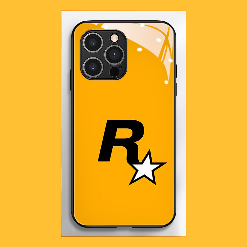 r星潮牌新款高清全包防摔玻璃殼-CASEZONE