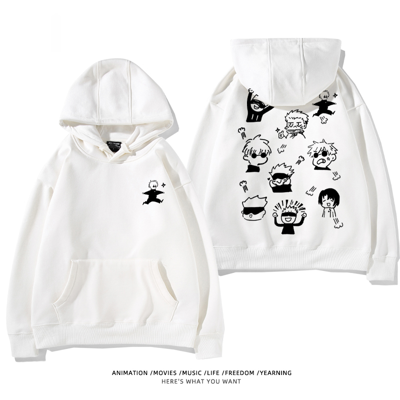 咒術迴戰新款 親子情侶男女款連帽衛衣-ZUIHANG SHOP