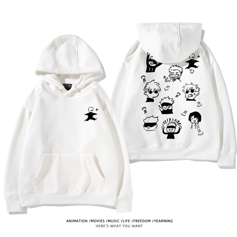 咒術迴戰新款 親子情侶男女款連帽衛衣-ZUIHANG SHOP