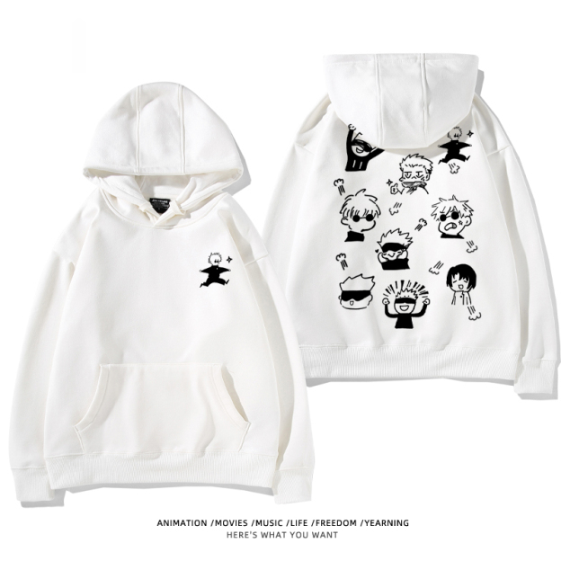 咒術迴戰新款 親子情侶男女款連帽衛衣-ZUIHANG SHOP