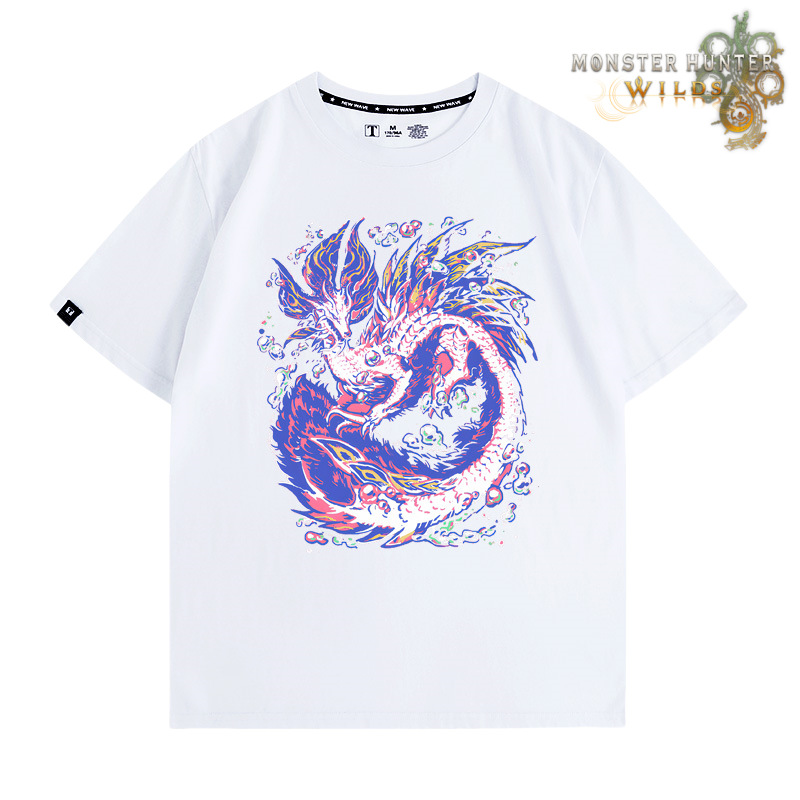 《魔物獵人荒野》第3彈 印花短袖T恤-CASEZONE