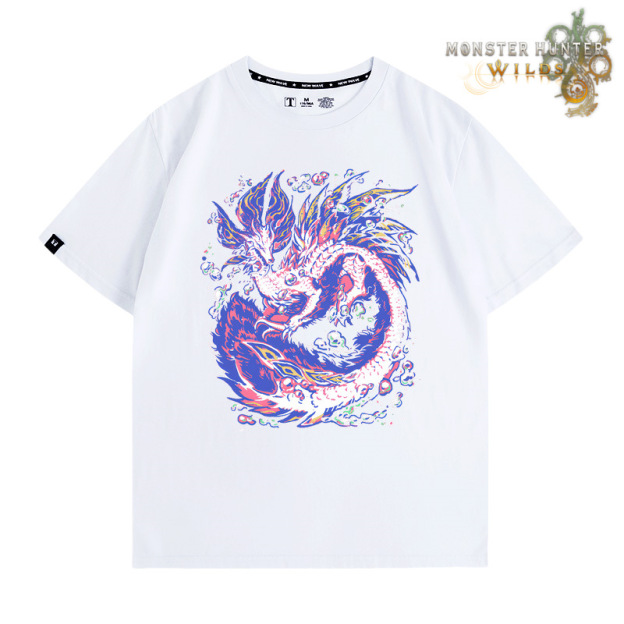 《魔物獵人荒野》第3彈 印花短袖T恤-CASEZONE