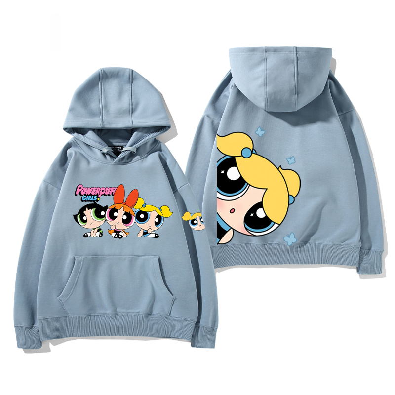 飛天小女警新款 親子情侶男女款連帽衛衣-CASEZONE