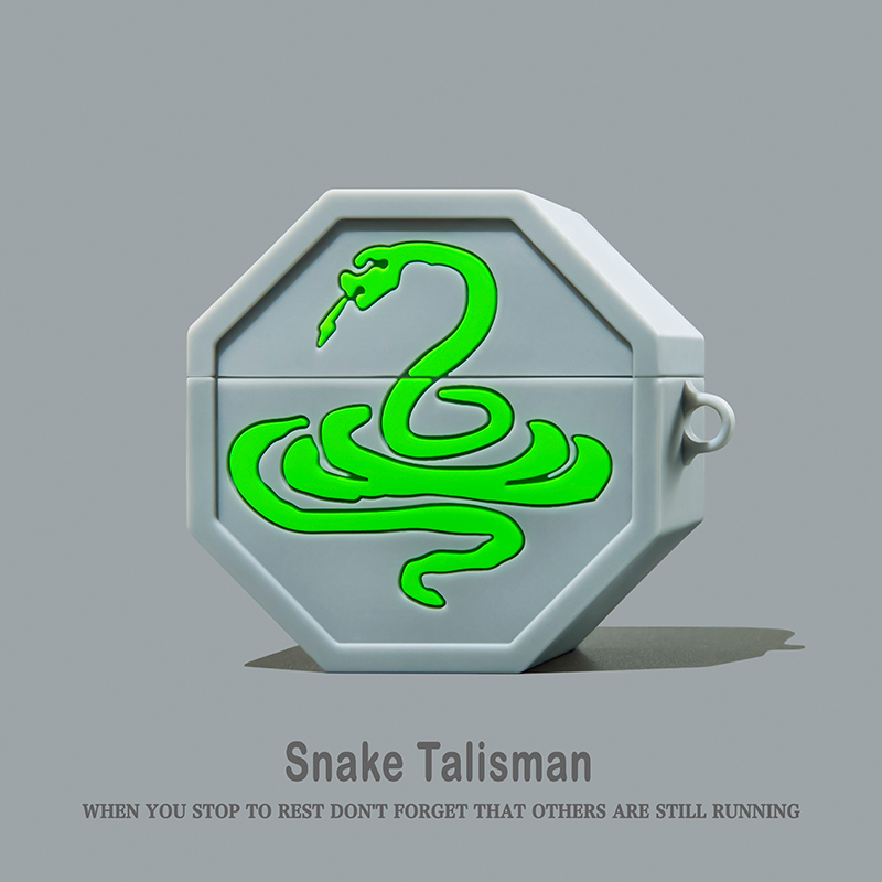 成龍歷險記龍符咒AirPods耳機保護殼-CASEZONE