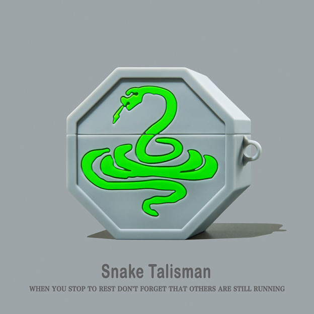 成龍歷險記龍符咒AirPods耳機保護殼-CASEZONE