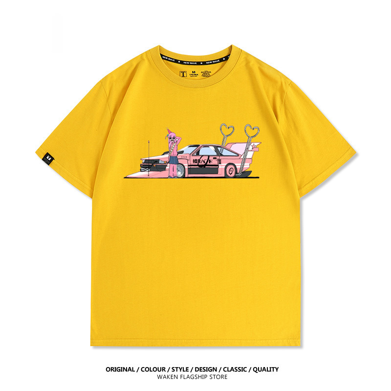 孤獨搖滾 印花短袖T恤-CASEZONE