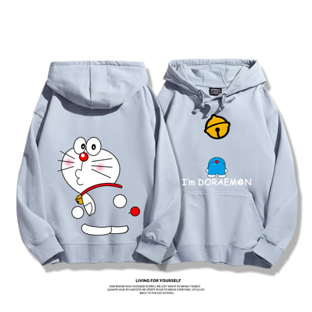 叮噹貓新款 親子情侶男女款連帽衛衣-CASEZONE