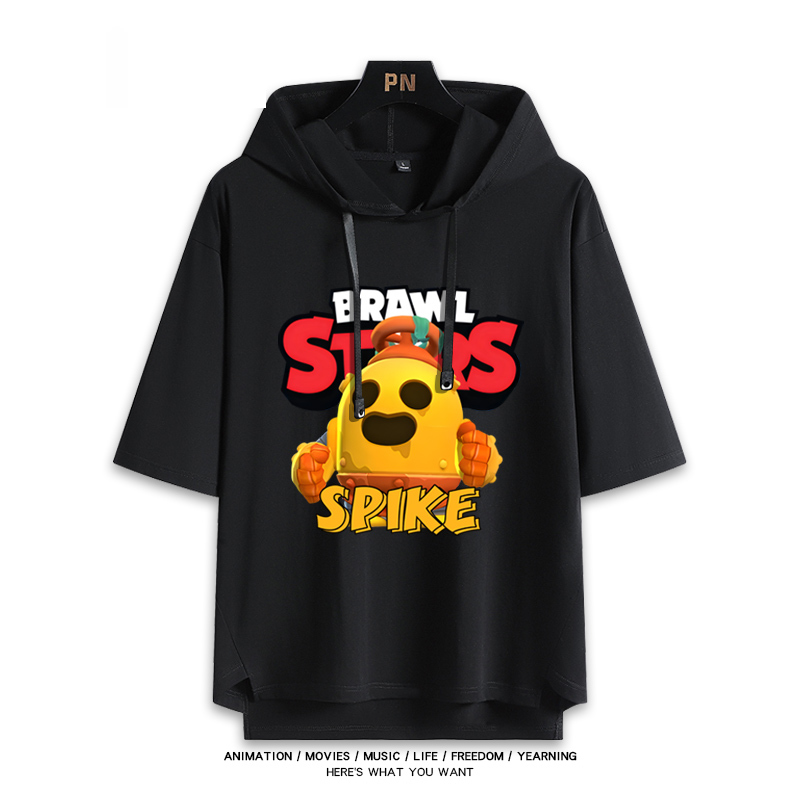 荒野亂鬥 連帽短袖T恤