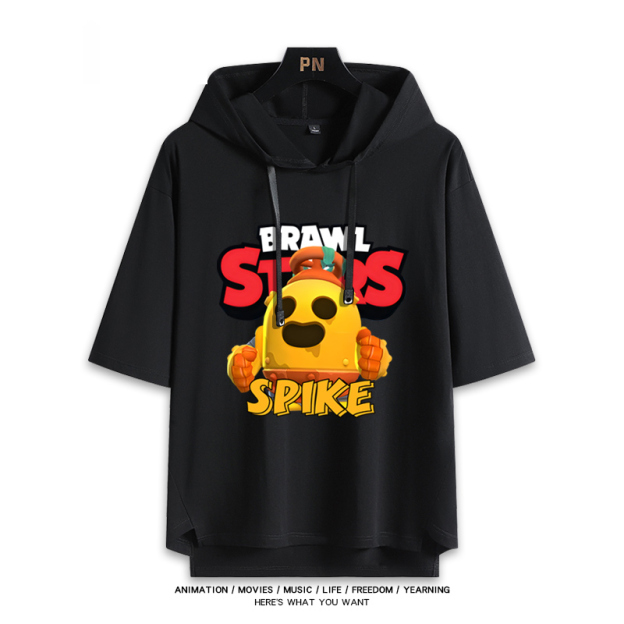 荒野亂鬥 連帽短袖T恤