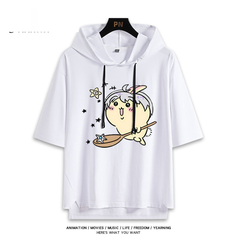 Chiikawa 忘本 連帽短袖T恤