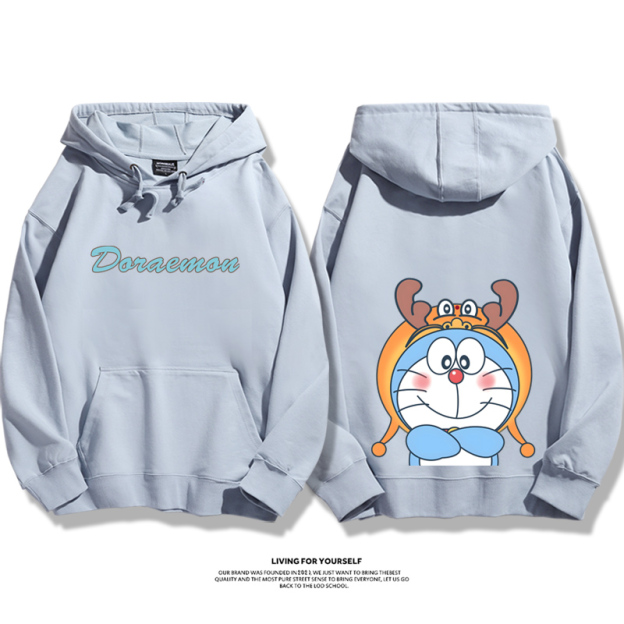 哆啦A夢聯名新款 親子情侶男女款連帽衛衣-ZUIHANG SHOP