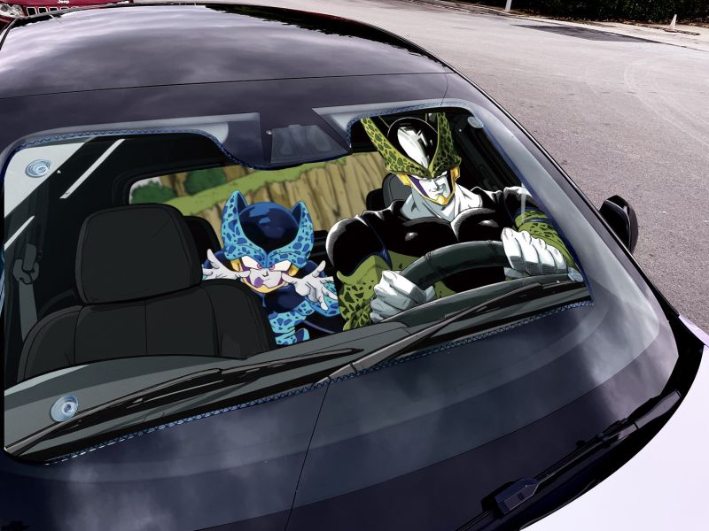 【預購】千鳥社《汽車前擋遮陽-普烏和沙魯》龍珠-CASEZONE
