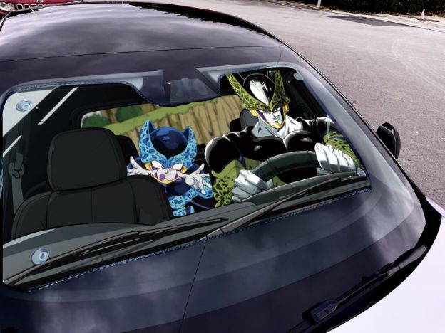 【預購】千鳥社《汽車前擋遮陽-普烏和沙魯》龍珠-CASEZONE