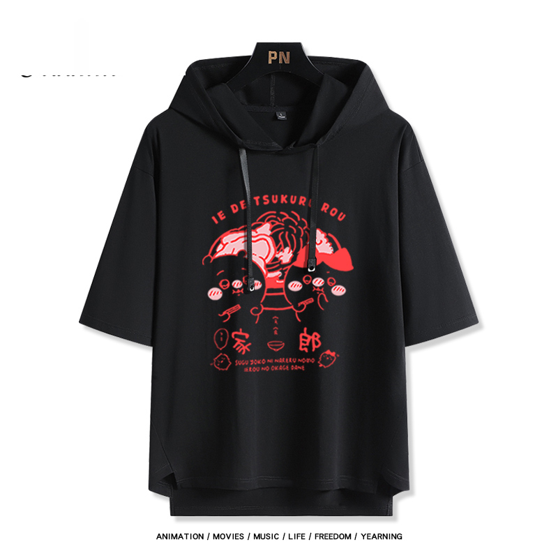 Chiikawa 忘本 連帽短袖T恤