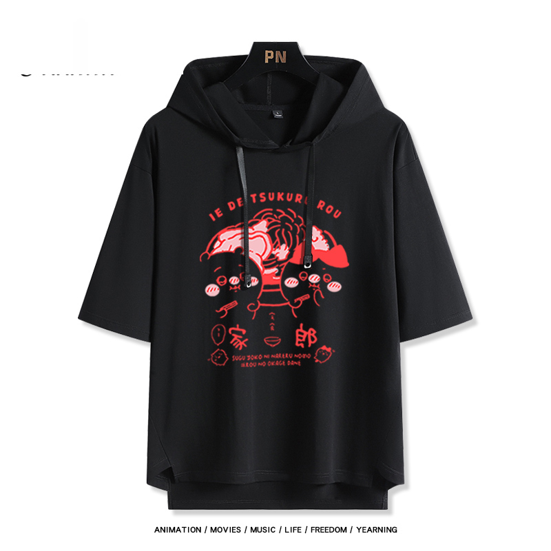 Chiikawa 忘本 連帽短袖T恤