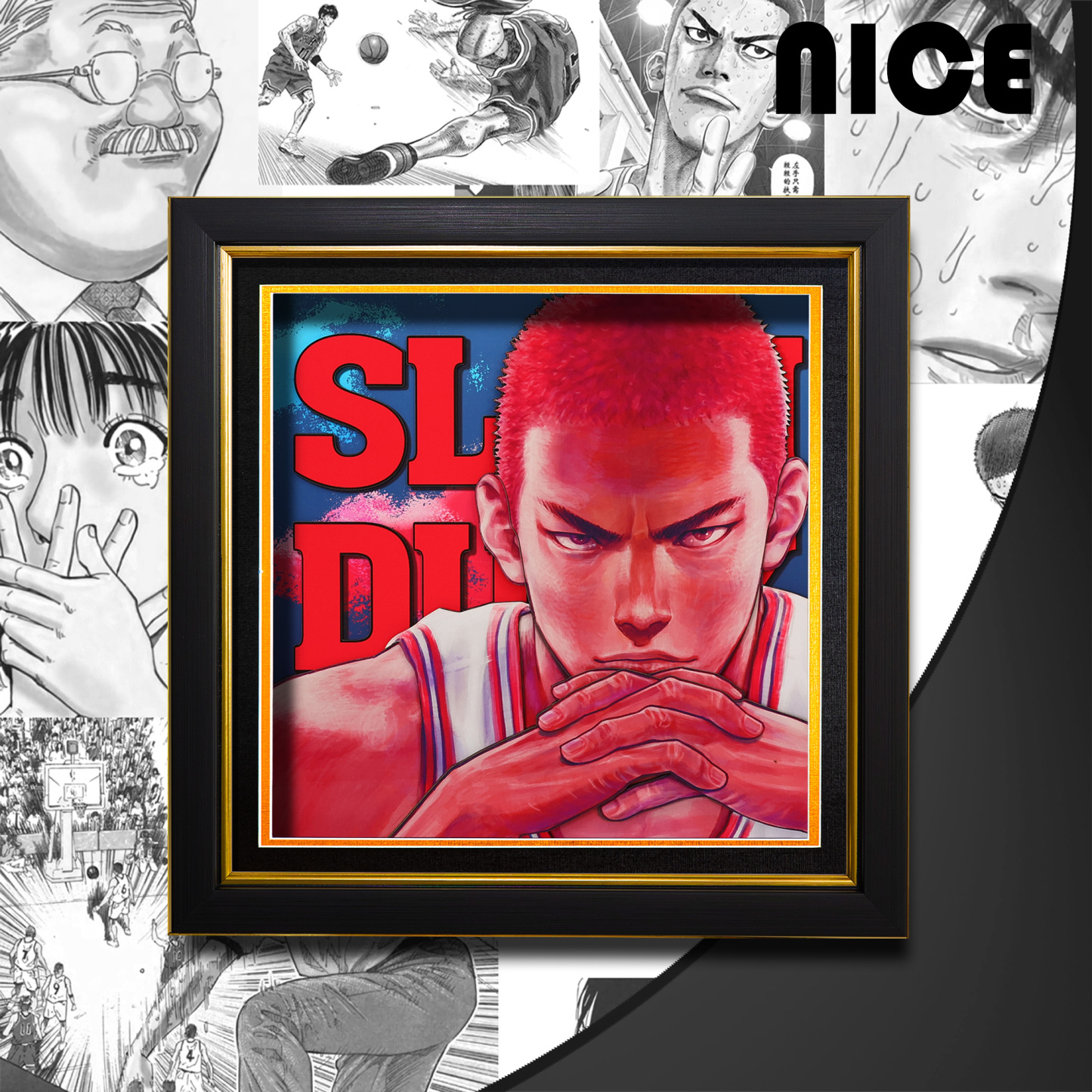 灌籃高手 3D立體畫-CASEZONE