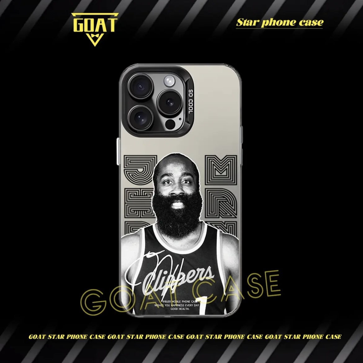 球星頭像｜彩銀球星手機殼-CASEZONE