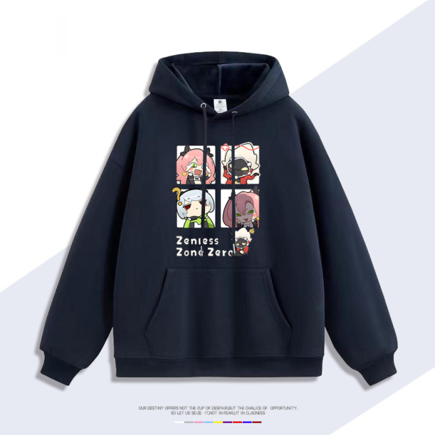 絕區零新款 親子情侶男女款連帽衛衣-CASEZONE
