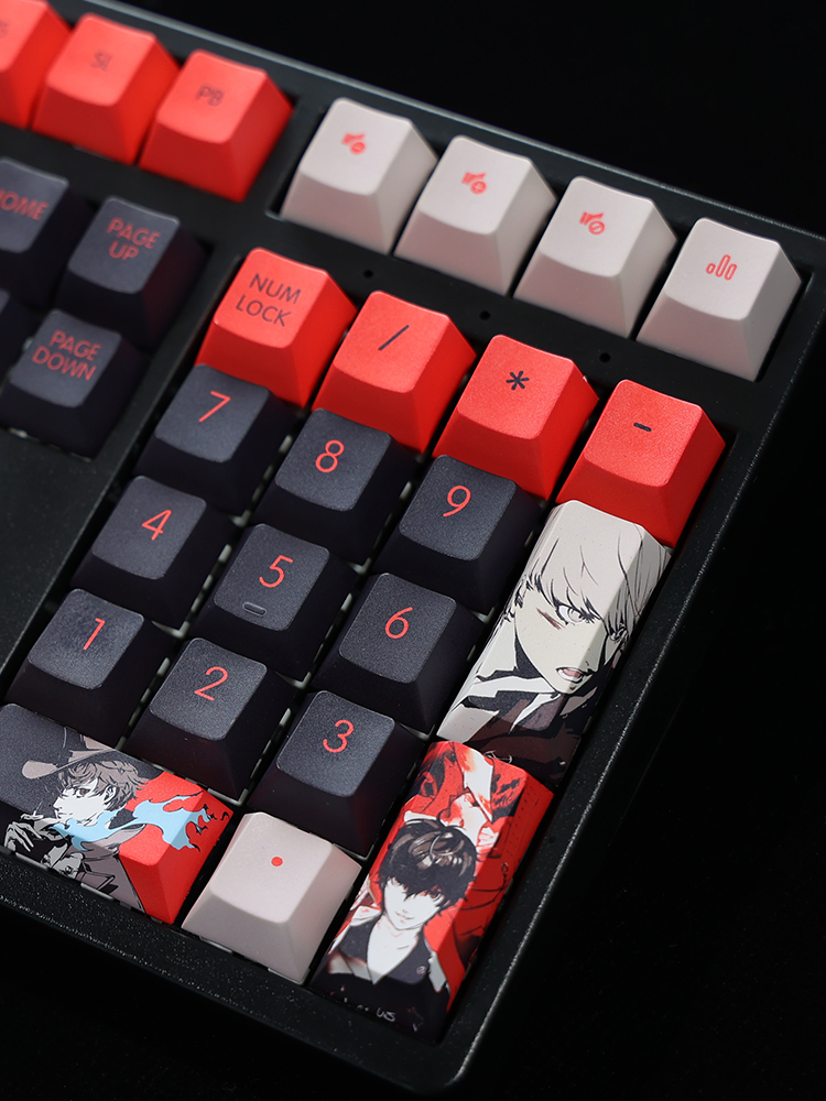女神異聞錄透光RGB108鍵標準配列衛星軸鍵帽-CASEZONE