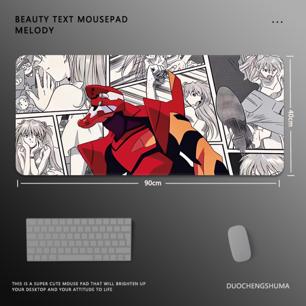 EVA新世紀福音戰士 主題桌墊 布質滑鼠墊-CASEZONE