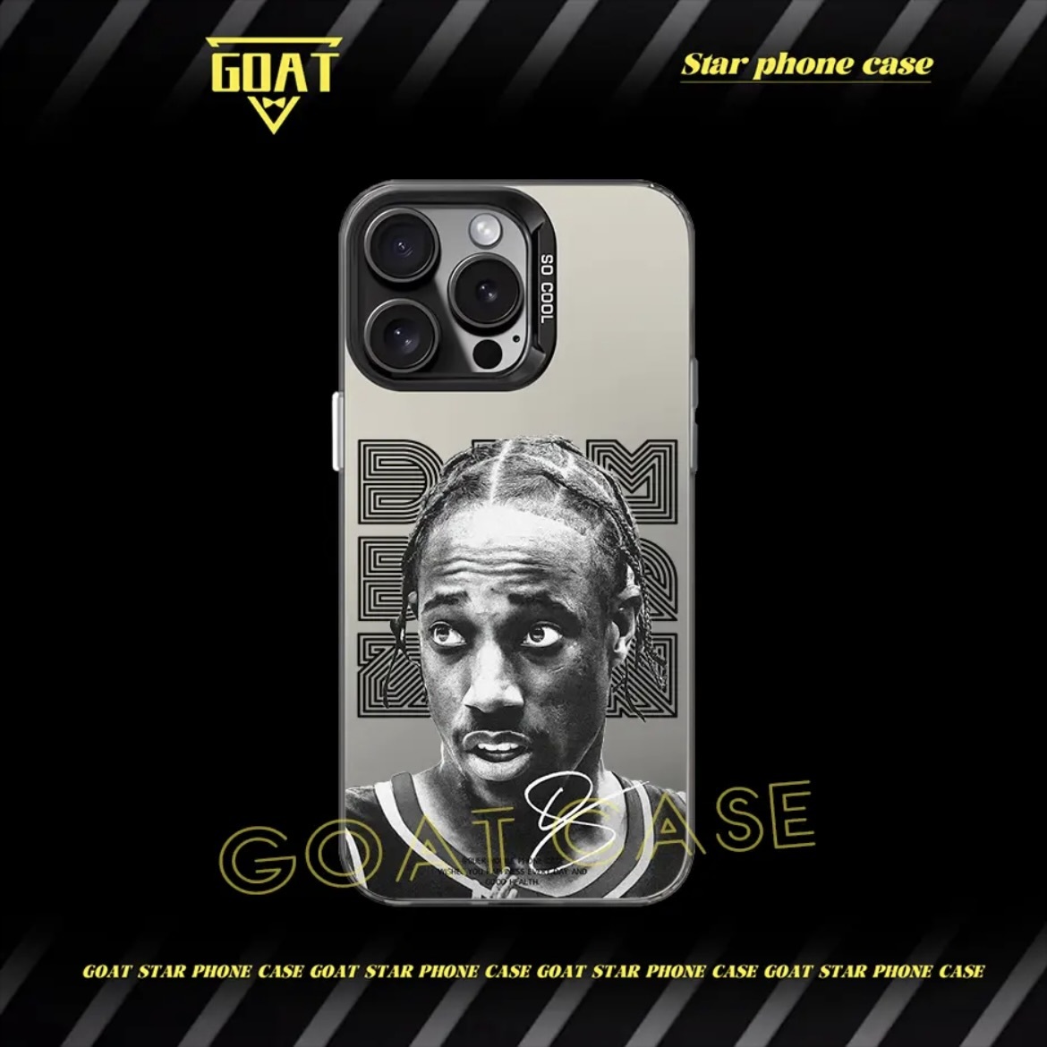 球星頭像｜彩銀球星手機殼-CASEZONE