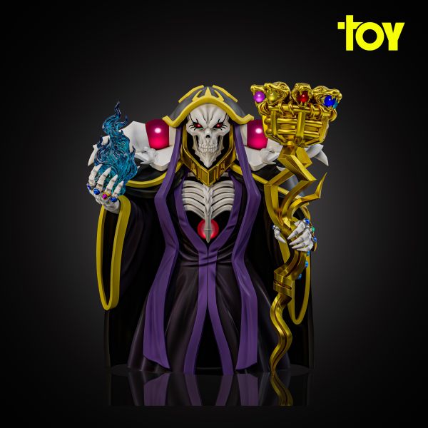 【預購】TOY Studio 動漫IP主角共鳴系列第十二彈 不死者之王 骨王-CASEZONE