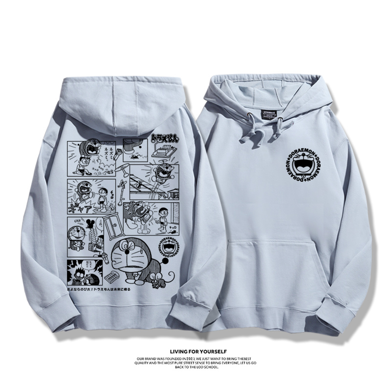 哆啦A夢聯名新款 親子情侶男女款連帽衛衣-ZUIHANG SHOP