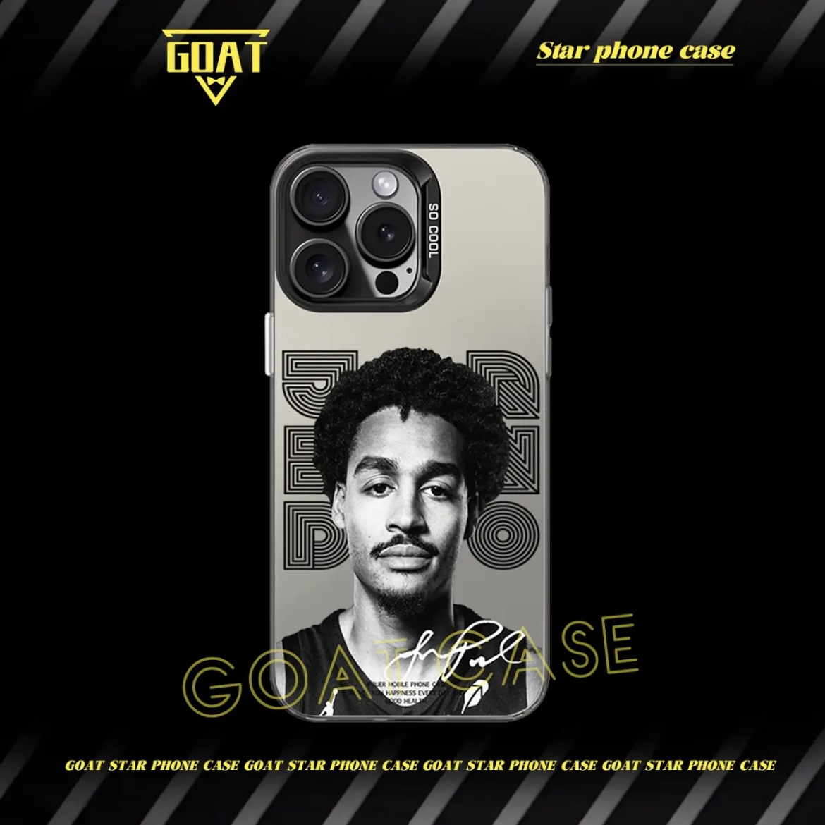 球星頭像｜彩銀球星手機殼-CASEZONE