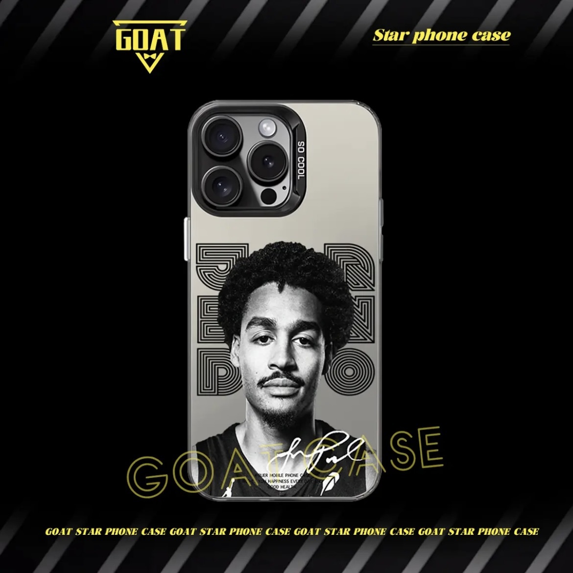 球星頭像｜彩銀球星手機殼-CASEZONE