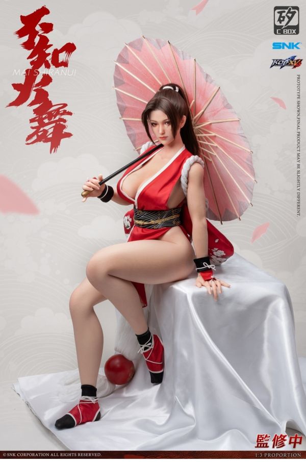 【預購】正版授權 矽博士 C-BOX 1/3 正版SNK角色 不知火舞 可動人偶-CASEZONE