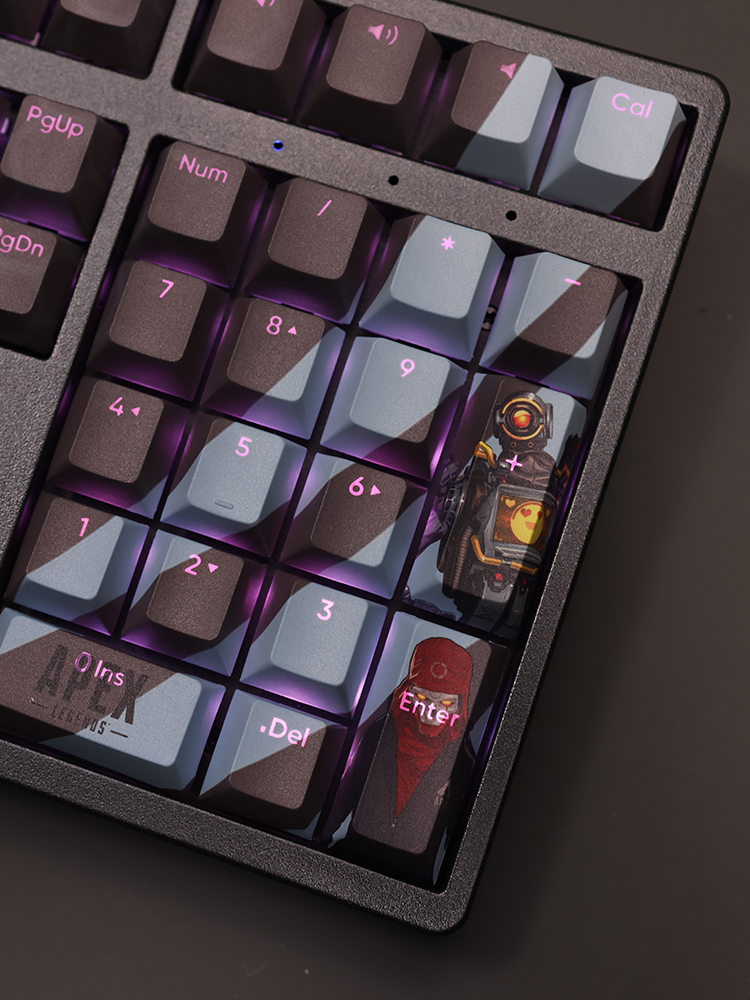 APEX透光RGB108鍵標準配列衛星軸鍵帽-CASEZONE