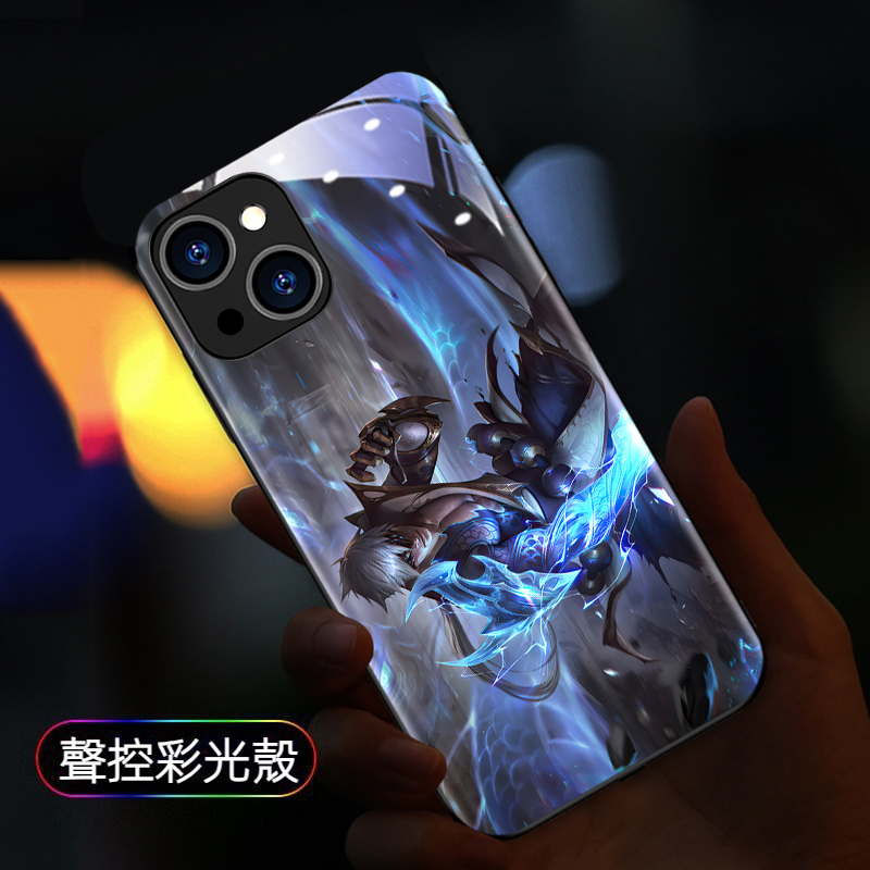 英雄聯盟來電閃智能發光手機殼-CASEZONE