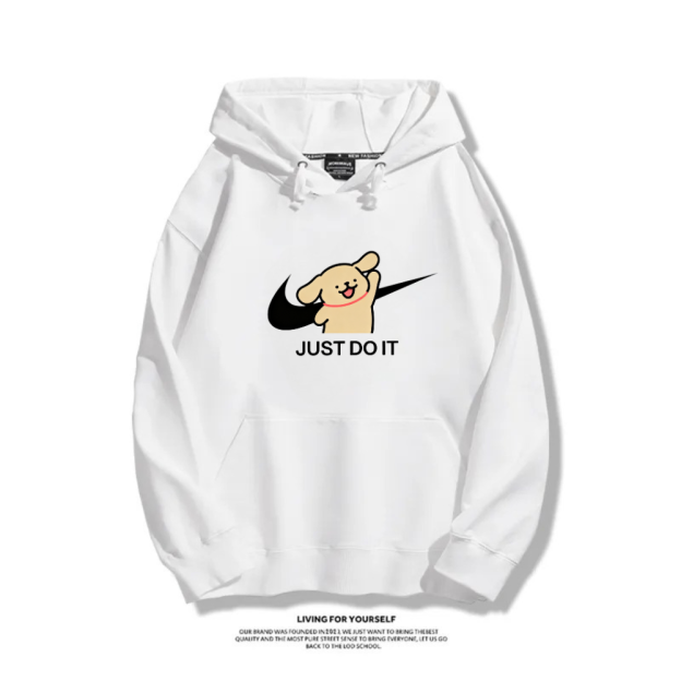 線條小狗 聯名衛衣2025秋冬新款親子情侶裝連帽衛衣