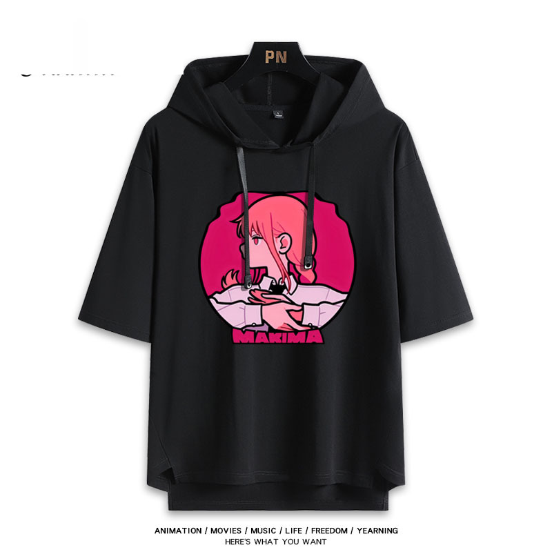 鏈鋸人 連帽短袖T恤