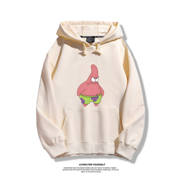 派大星新款 親子情侶男女款連帽衛衣-CASEZONE