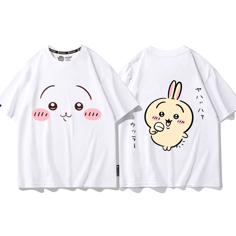 Chiikawa 2024親子情侶男女同款 T恤-CASEZONE