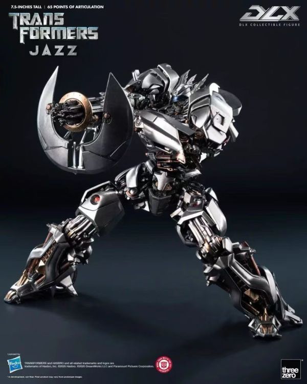 【預購】正版授權 Threezero 19cm DLX 變形金剛 爵士