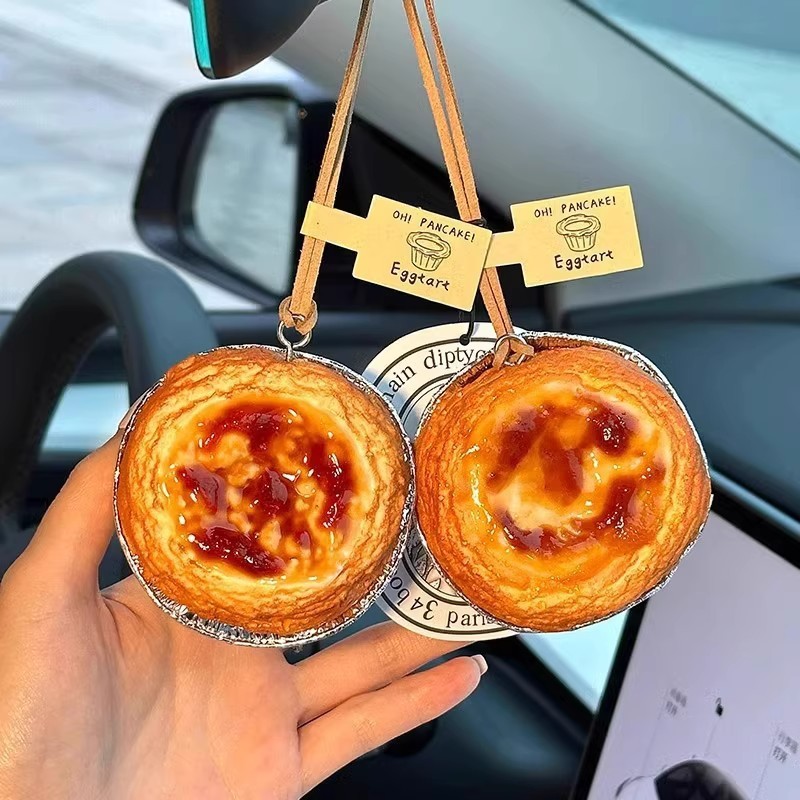 蛋撻創意車載掛飾-CASEZONE
