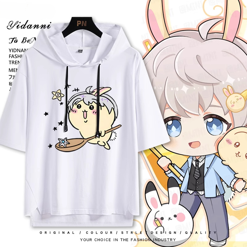 Chiikawa 忘本 連帽短袖T恤